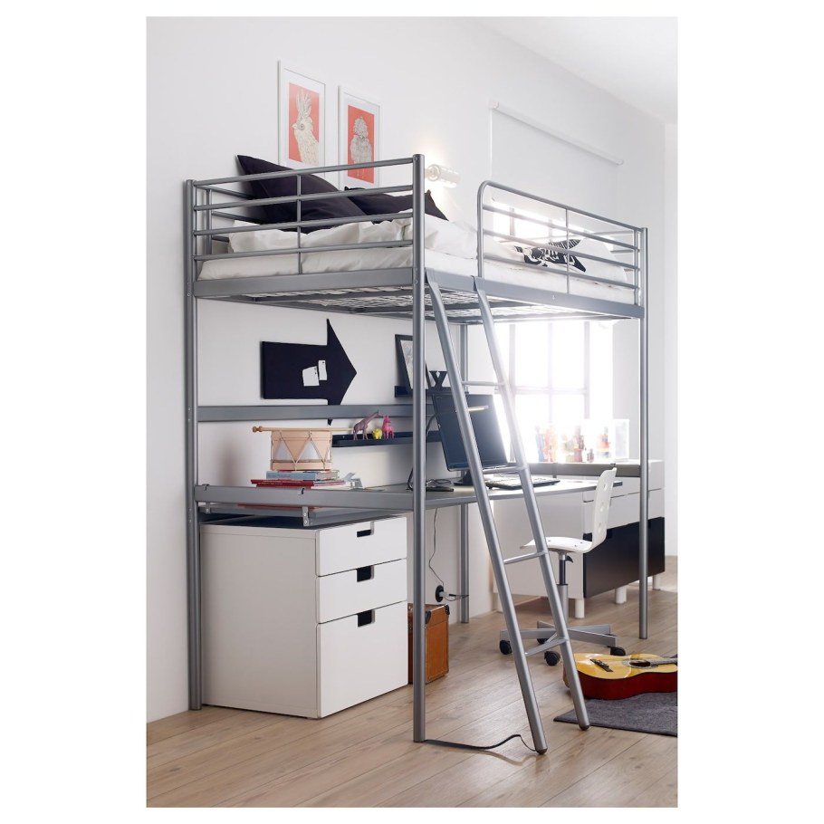 Кровать-чердак ikea СВЭРТА