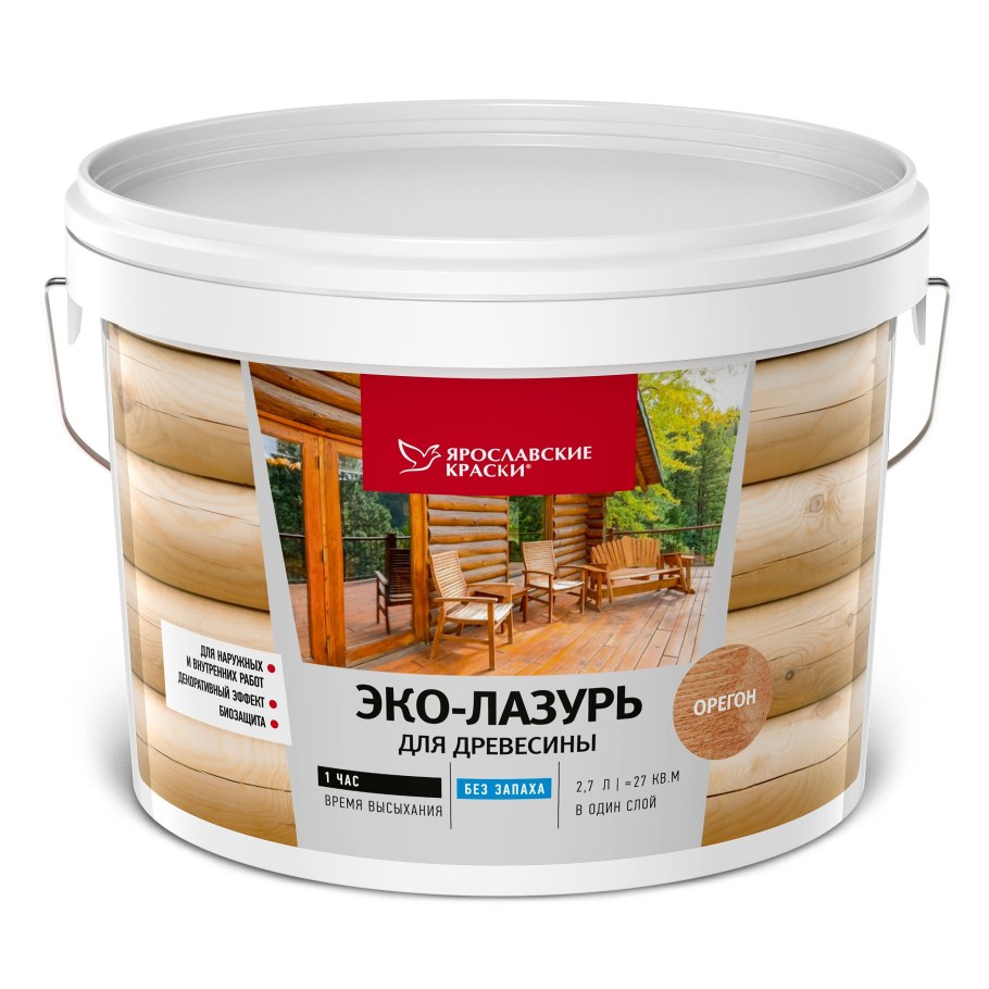 Ярославские краски эко-лазурь дуб