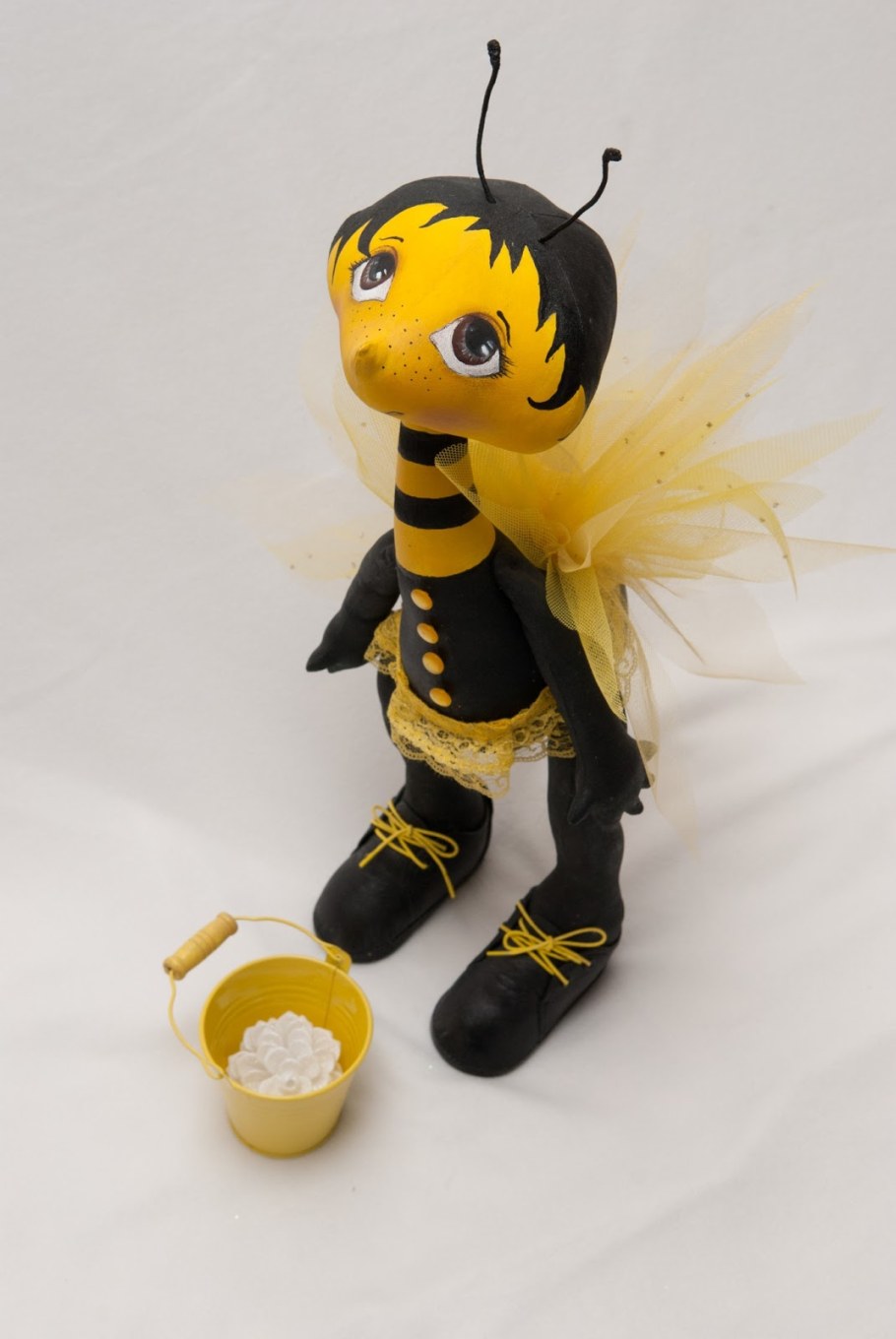 Текстильная кукла Пчелка