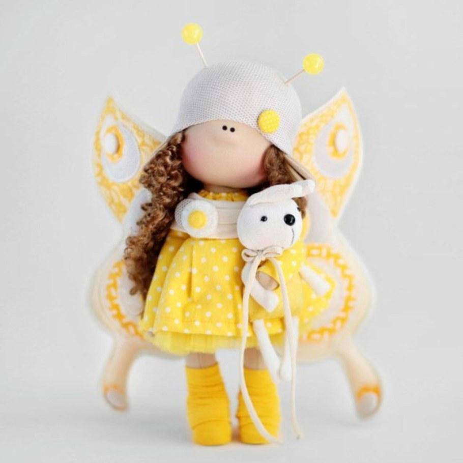 Кукла большеножка Пчелка