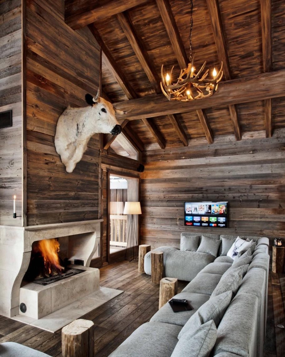 Шале интерьер Лапландия