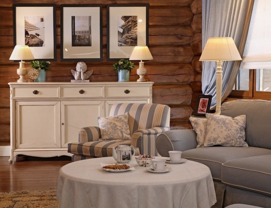 Деревянная мебель в интерьере