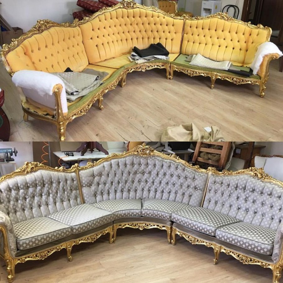 Отреставрированные диваны