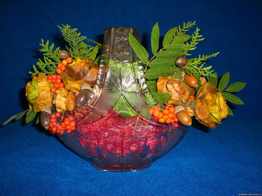 Икебана на конкурс осени