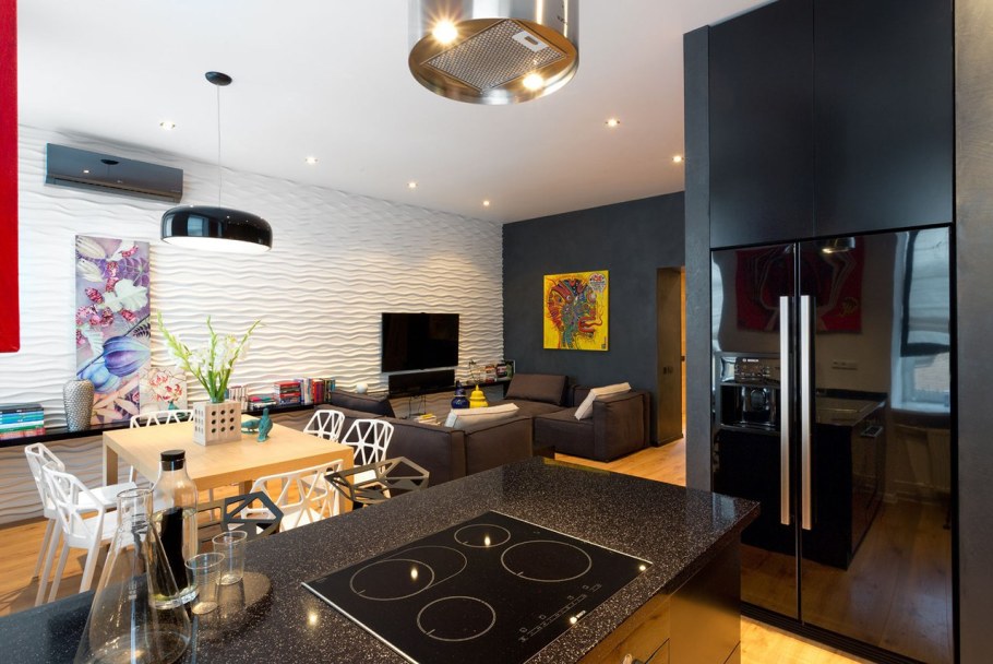 Интерьер квартиры 80 кв м