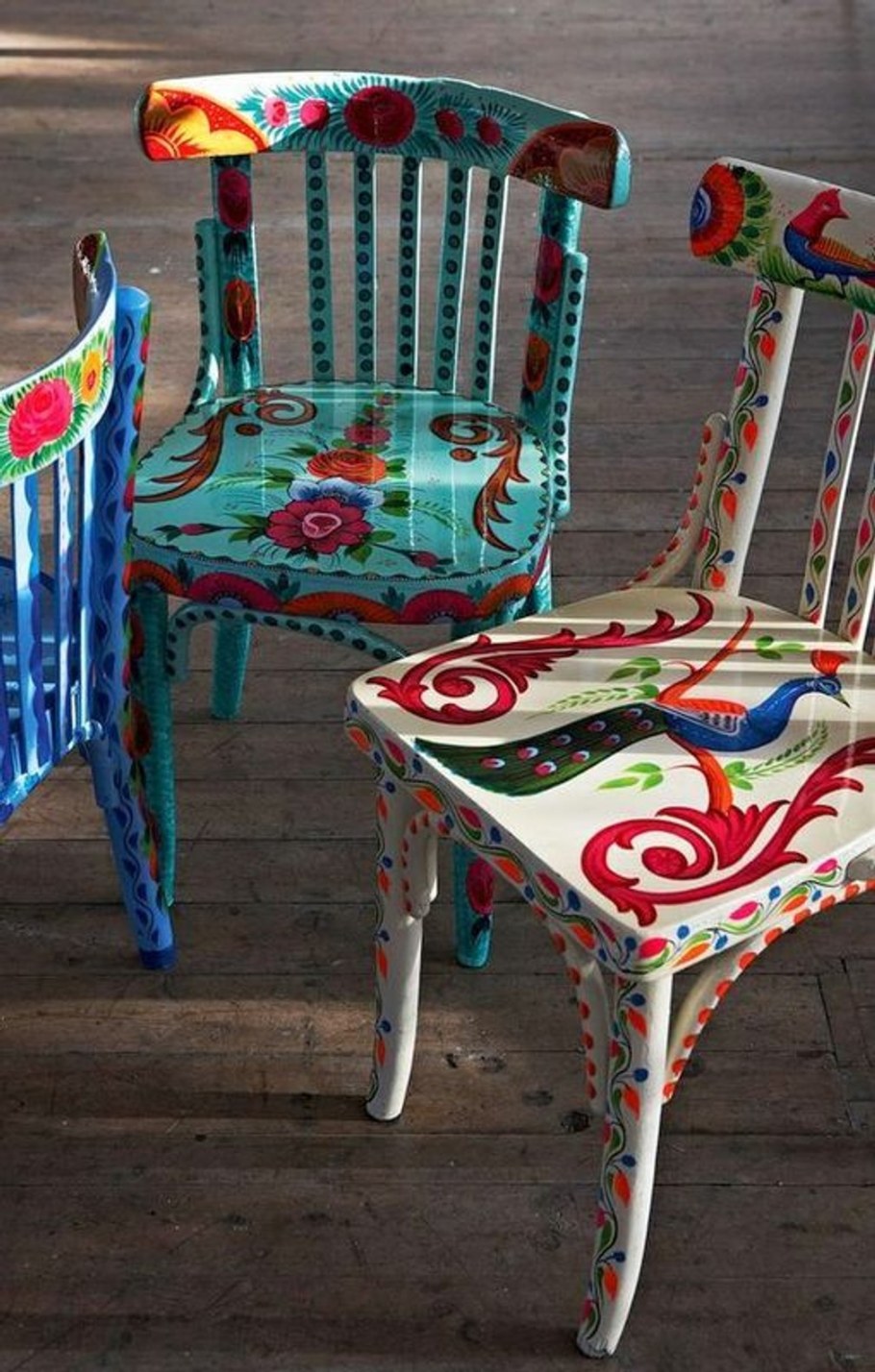 Декорируем старый стул