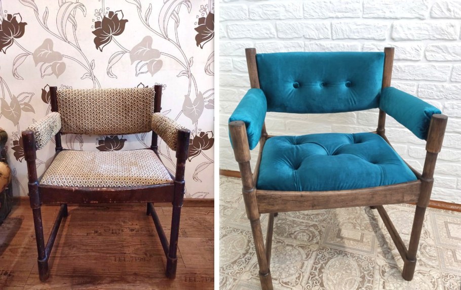Переделка советского стула