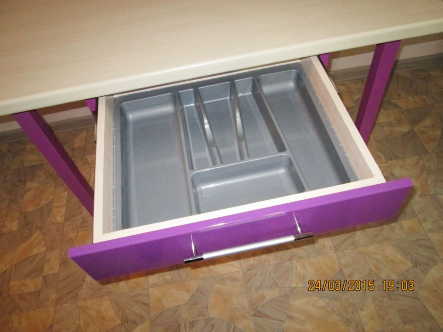 Выдвижной ящик под стол 180 мм HOLEX.