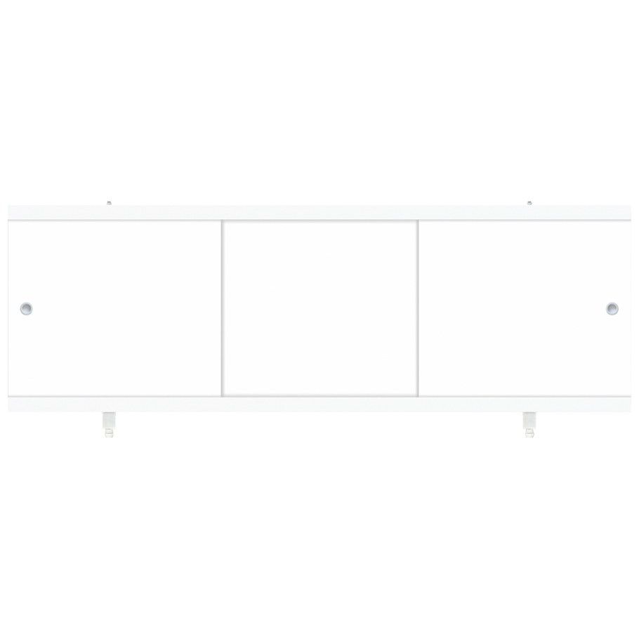 Экран под ванну пластиковый Метакам Diletto 120 см ПВХ панель 4,5 мм белый