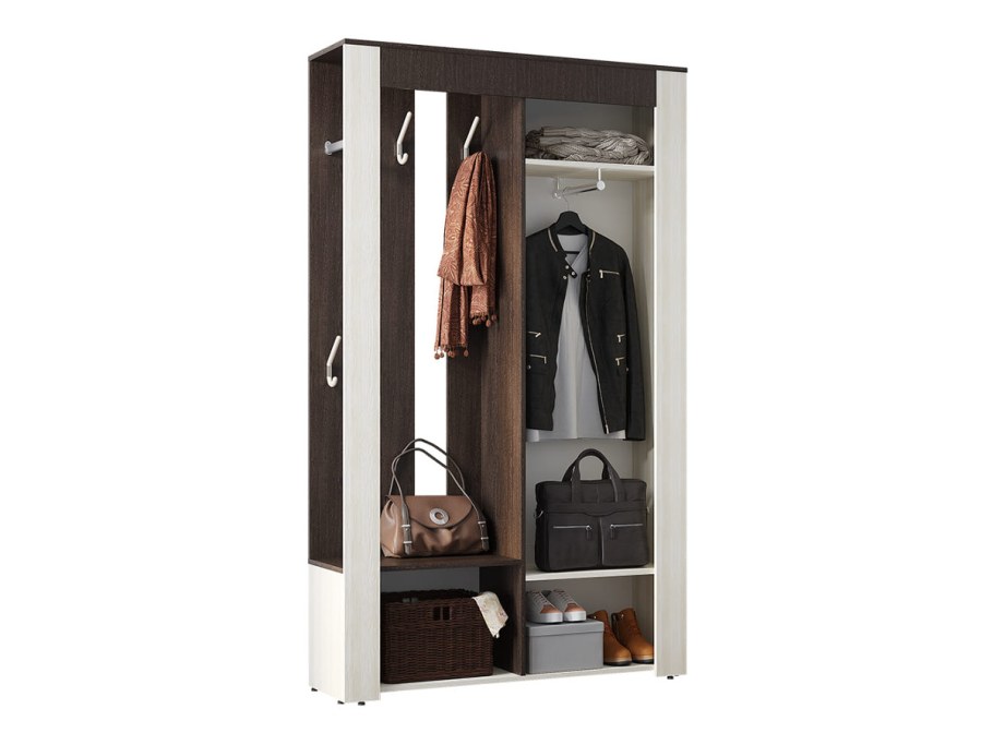 Прихожая "Франк" (1202*2000*330), венге/лоредо