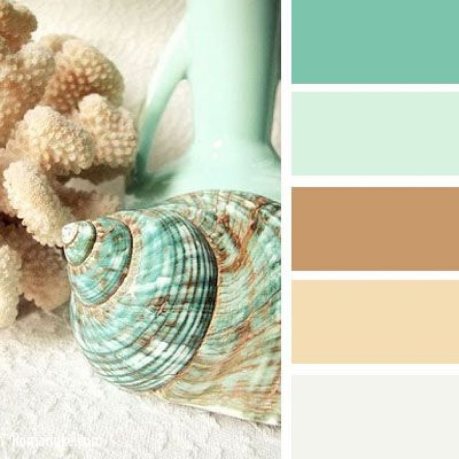 Цветовые сочетания с мятным