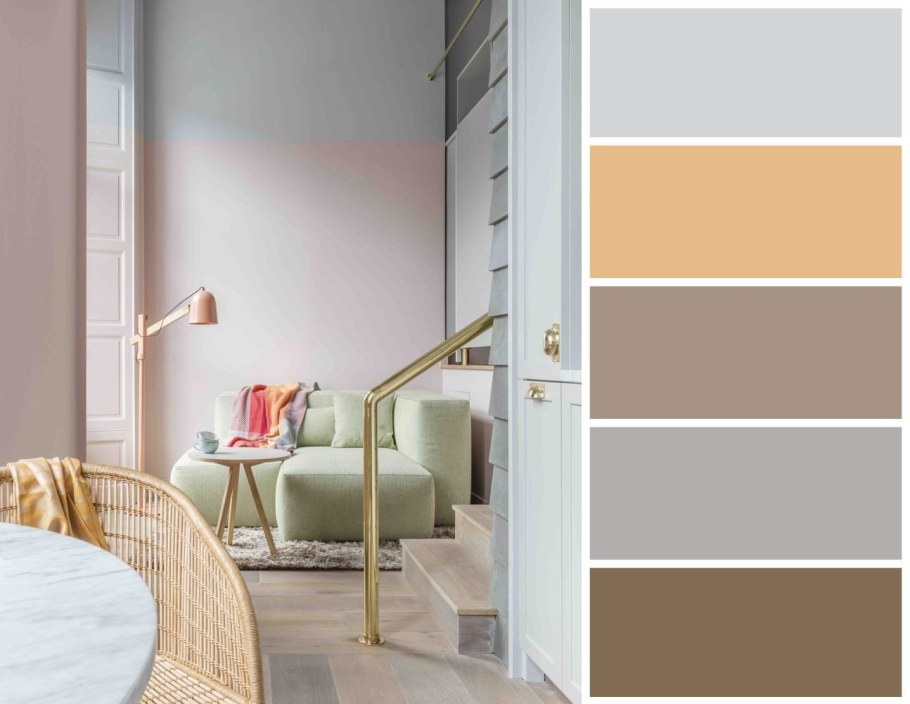Идеальное сочетание цветов в интерьере