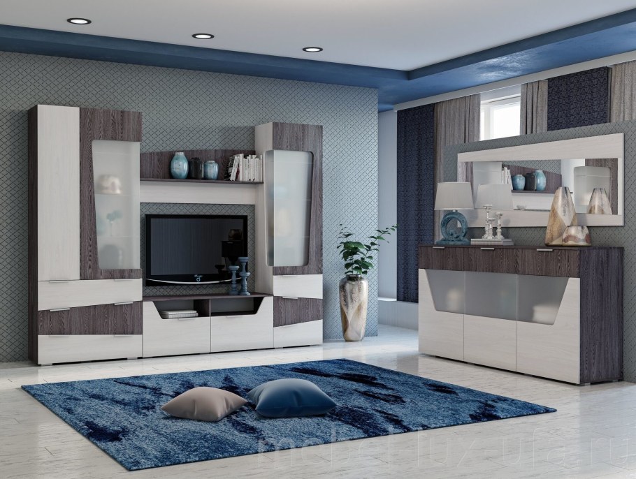 Гостиная ясень Анкор светлый