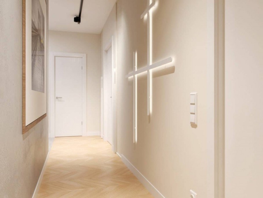 Цвет колера для стен в коридоре