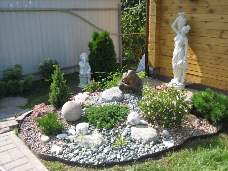 Альпийские горки клумбы