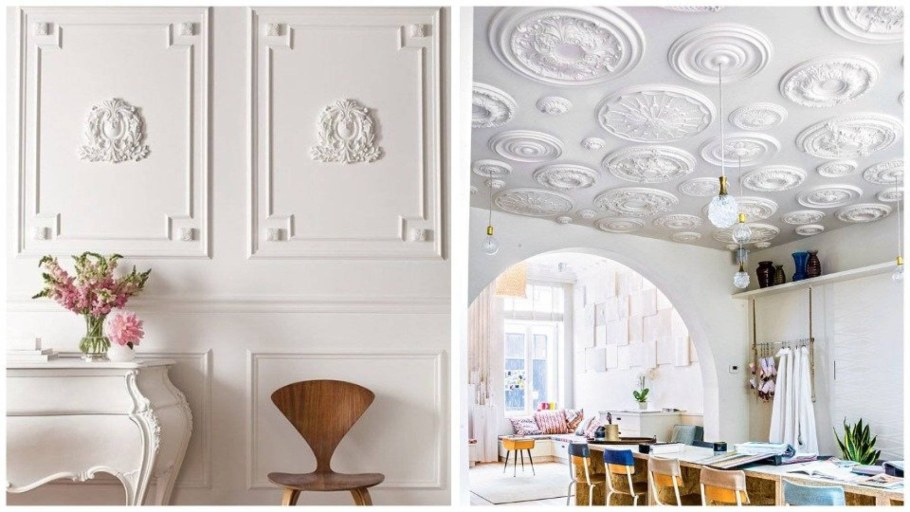 Декор из полиуретана для интерьера