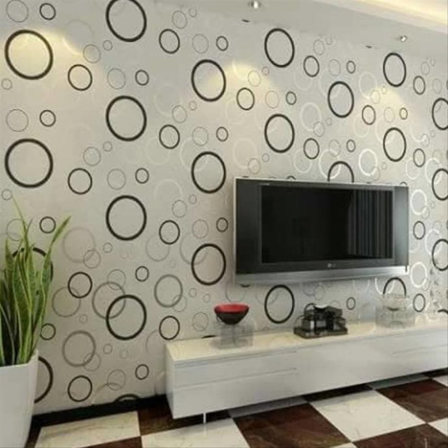 Идеи обоев для зала