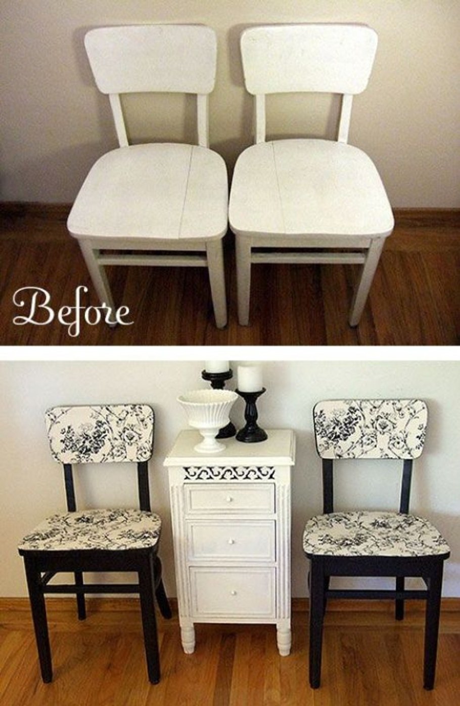 Переделать старый стул