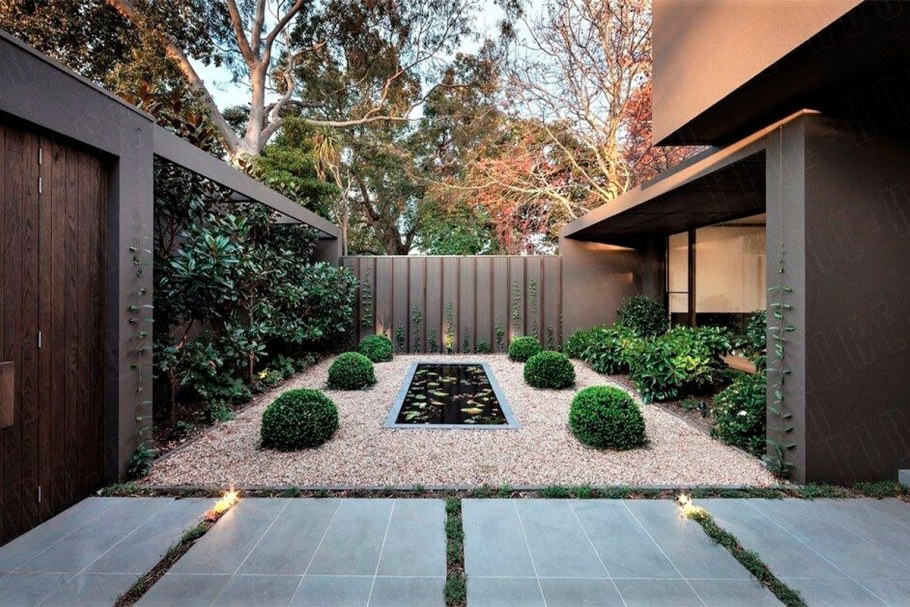 Скандинавский сад Front Yard