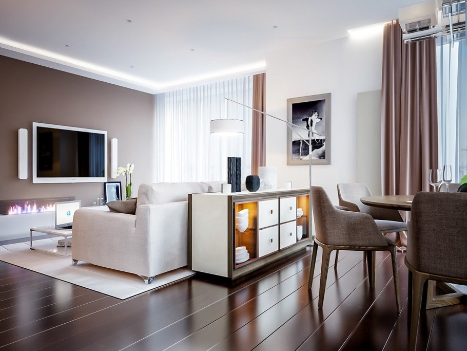 Стильный современный интерьер