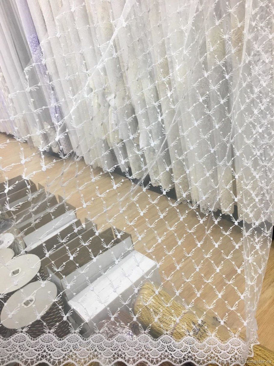 Тюль сетка на кухню