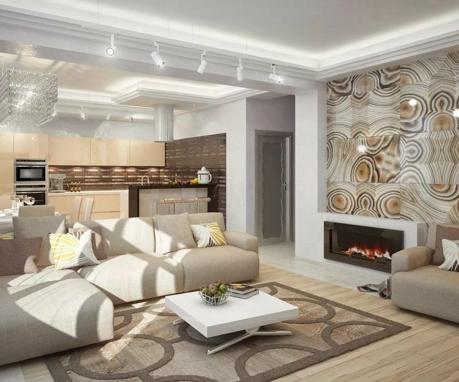 Гостиная в современном стиле