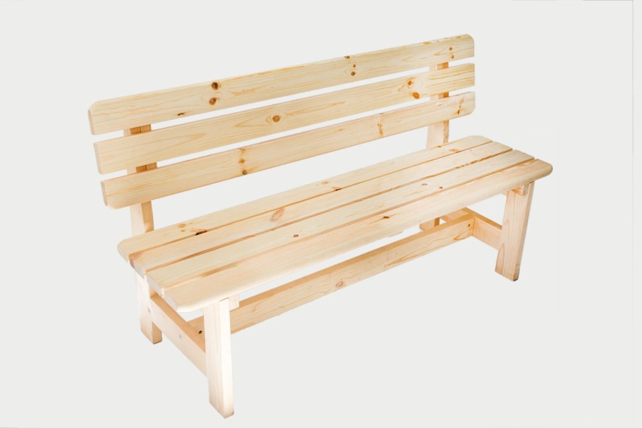 Скамья Садовая Торо сосна 112х76х66 см