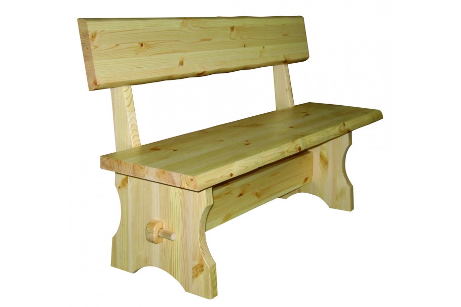 Скамья Садовая Торо сосна 112х76х66 см