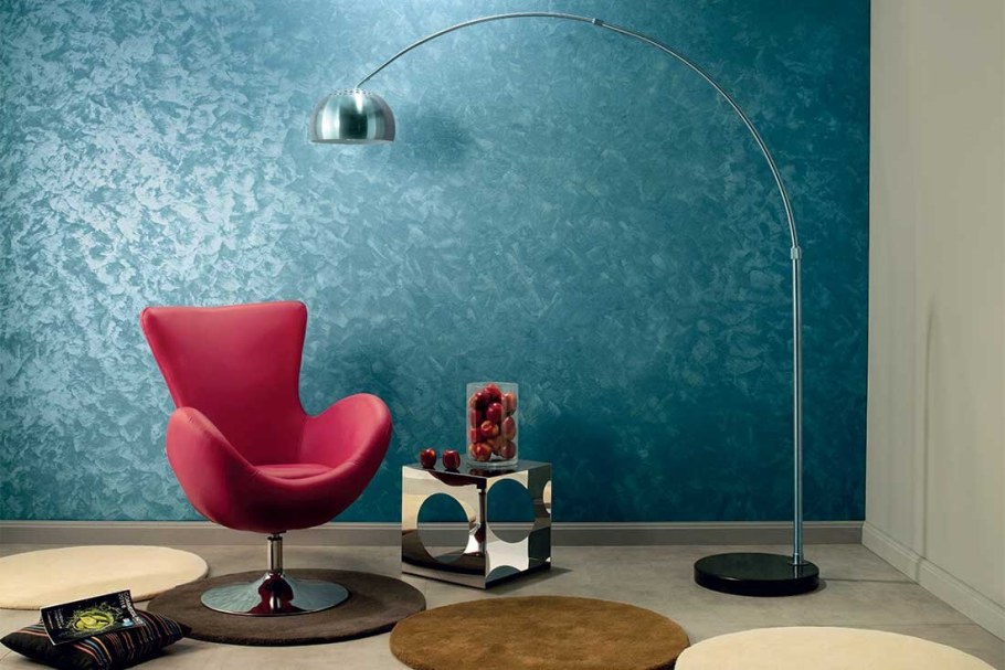 Обои под покраску в интерьере