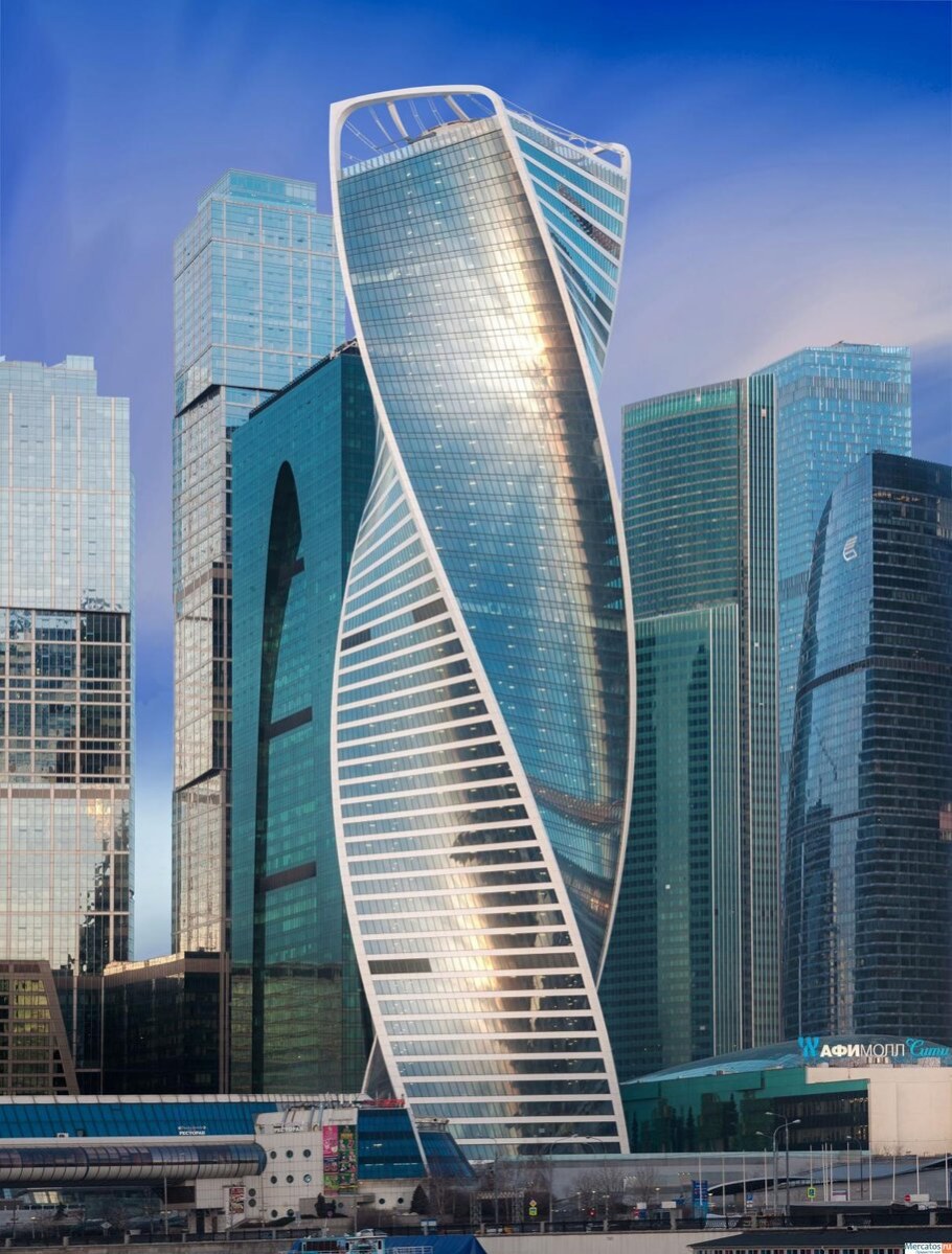 Здание Эволюция Москва Сити