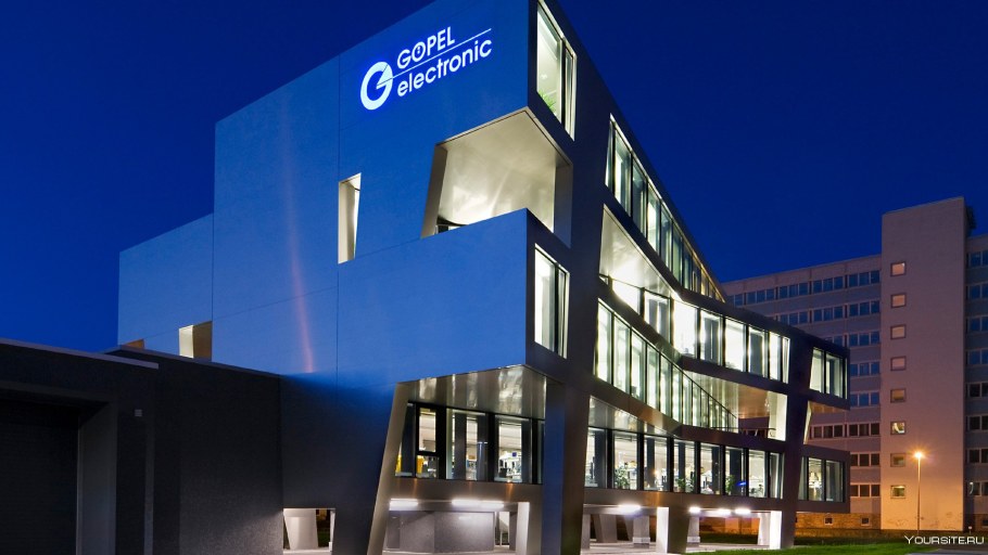 Красивые офисные здания