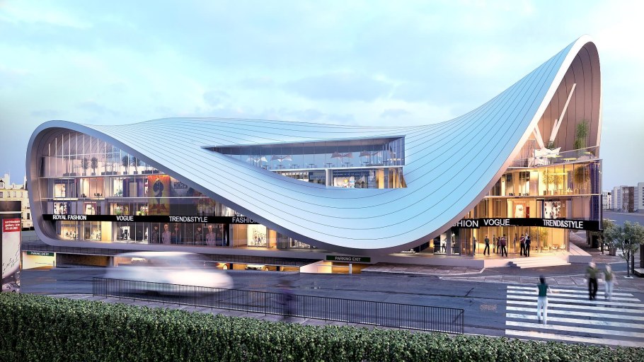 Современная архитектура торговых центров