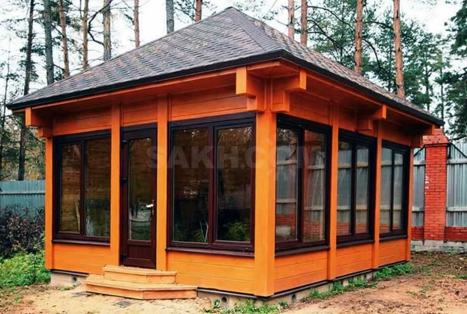 Закрытые беседки