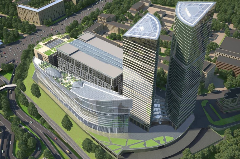 Кутузовский проспект Сбер башни