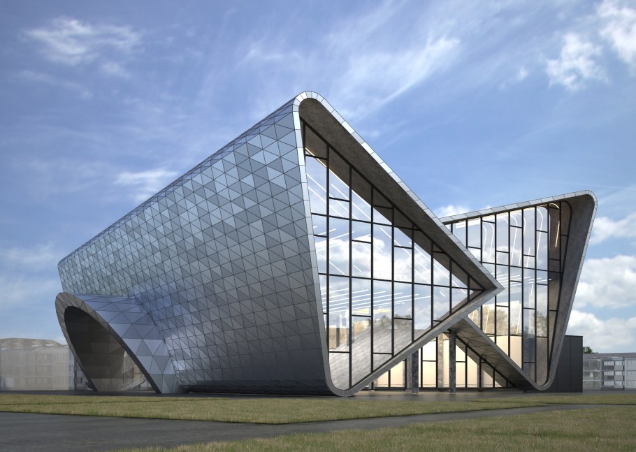 Выставочный павильон, расположенный в Штайермарке, Австрия