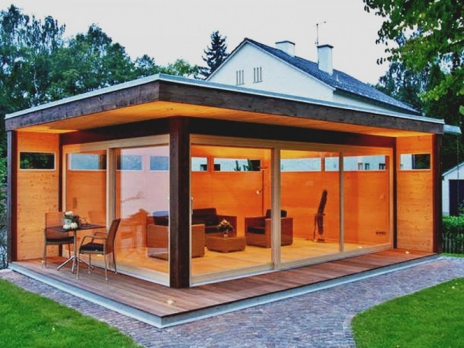 Закрытая беседка