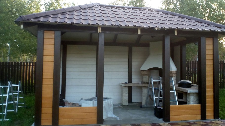 Летняя кухня для дачи