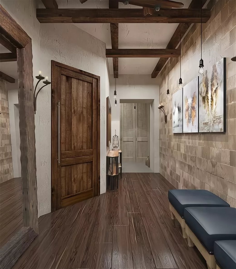 Прихожая лофт Пайн