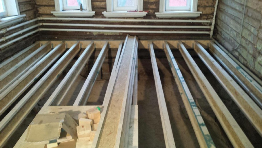 Деревянные перекрытия в доме