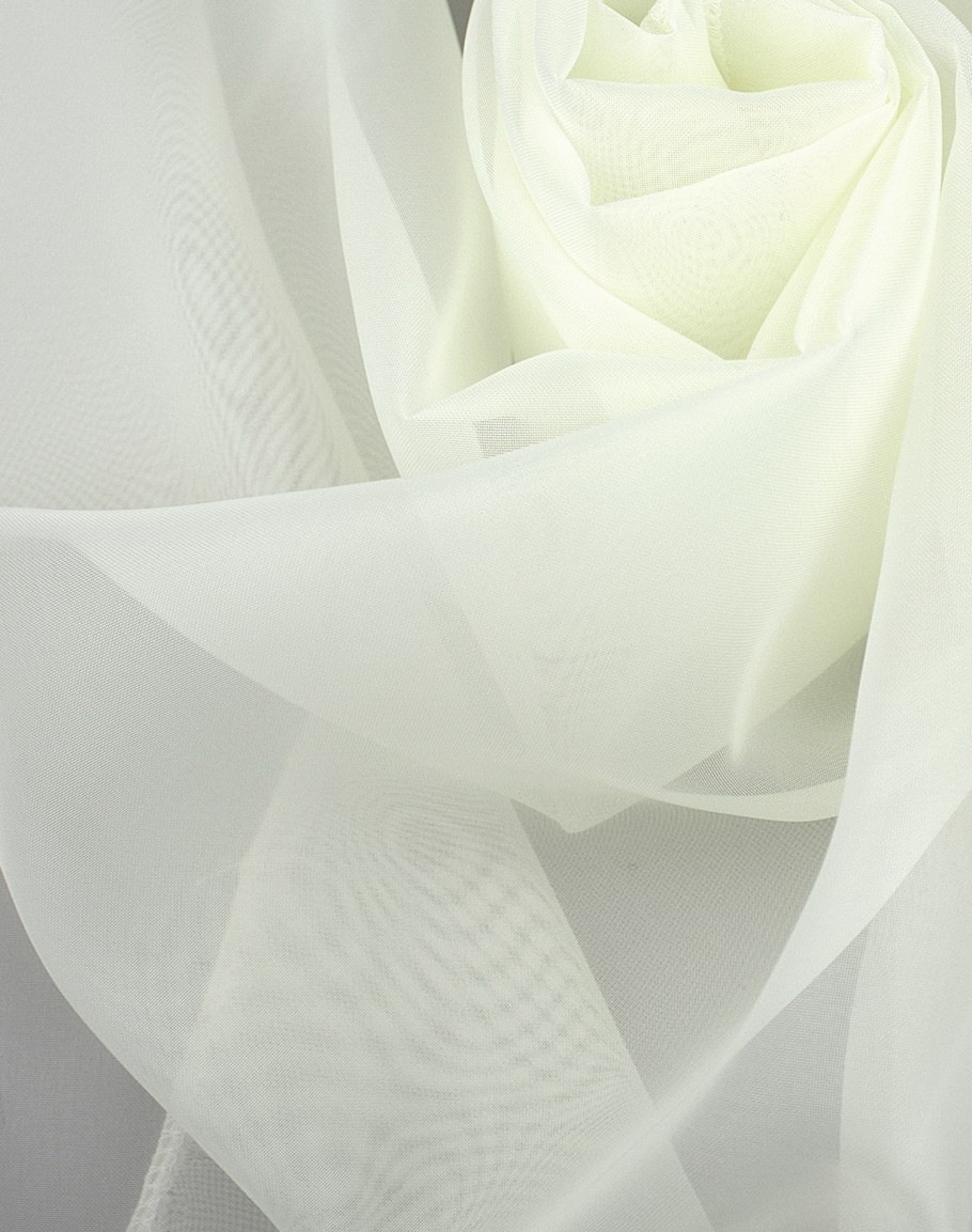 Тюль вуаль айвори