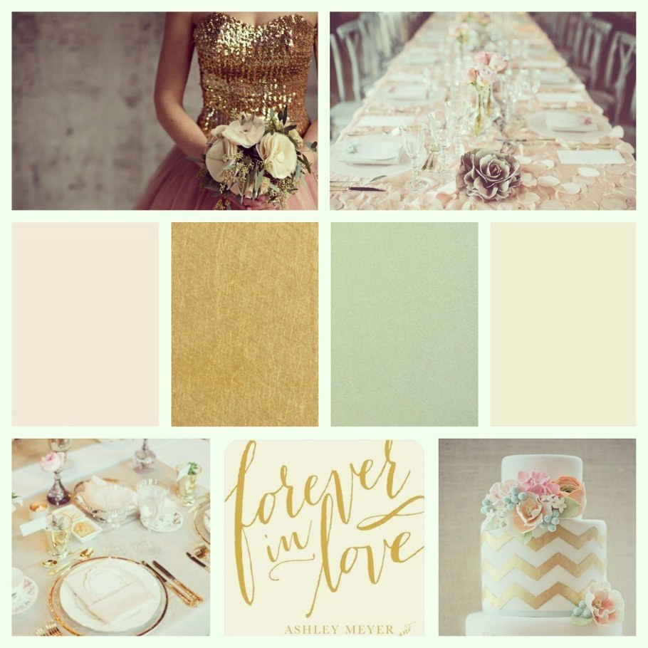 Сочетание цветов с золотым