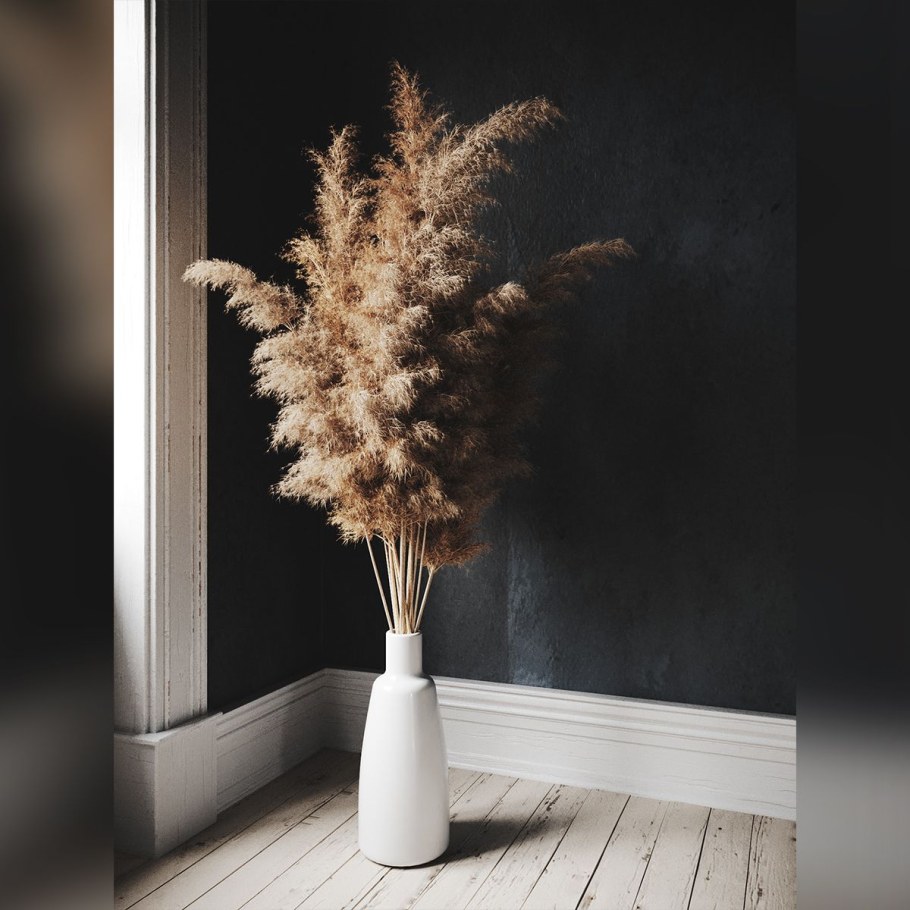 Букет с пампасной травой