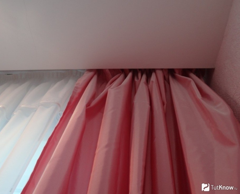 Гардина для натяжного потолка