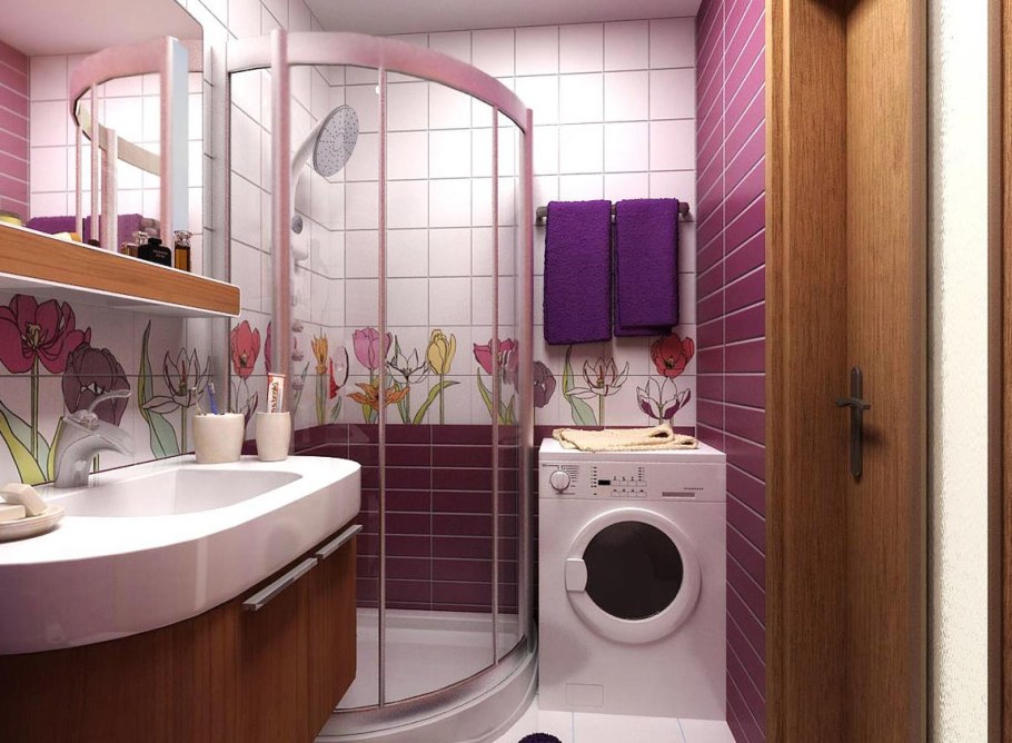 Маленькая ванная комната