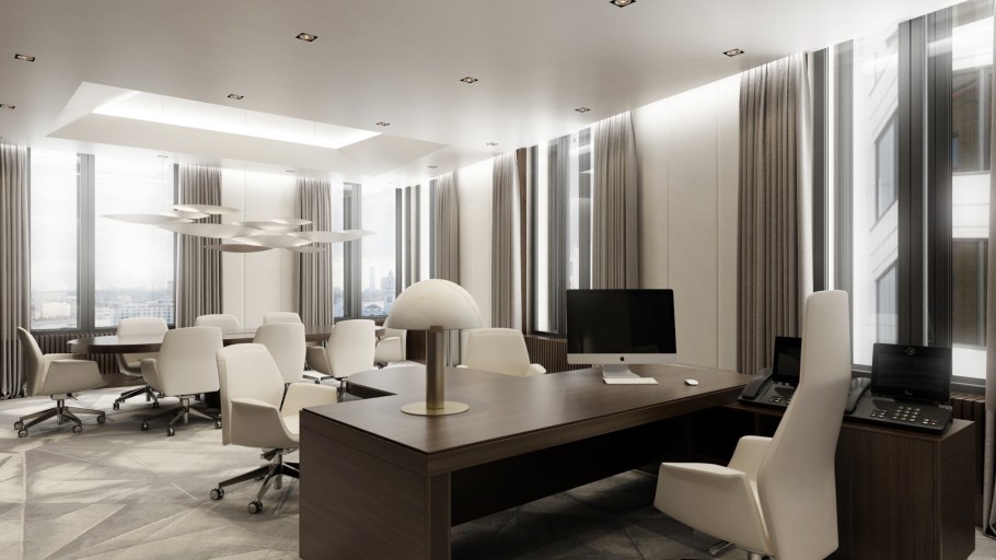 Современный офисный интерьер