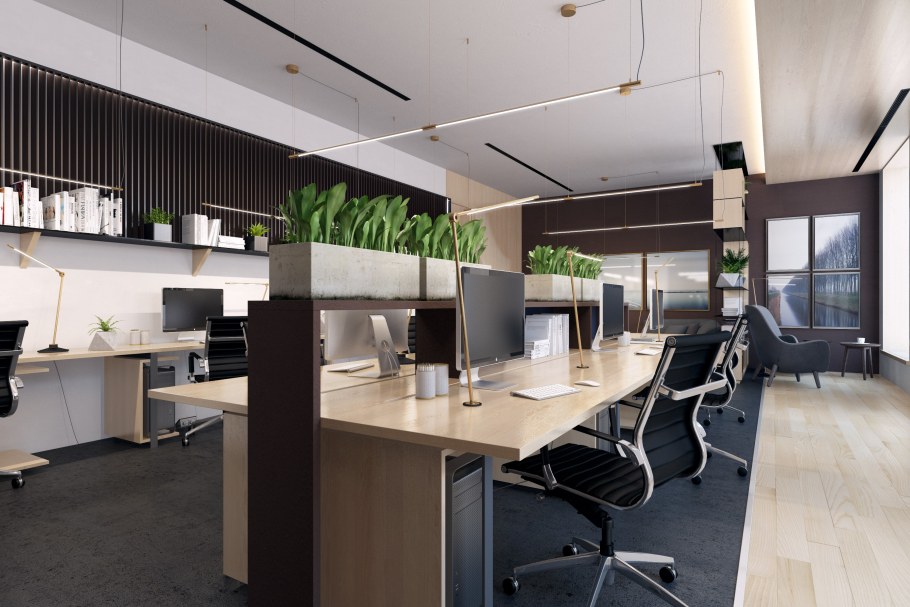 Интерьер офисного помещения