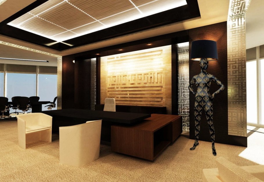 Современный офис интерьер