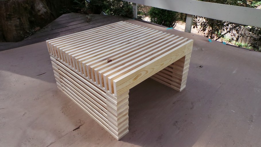 Мебель из брусков 50 50