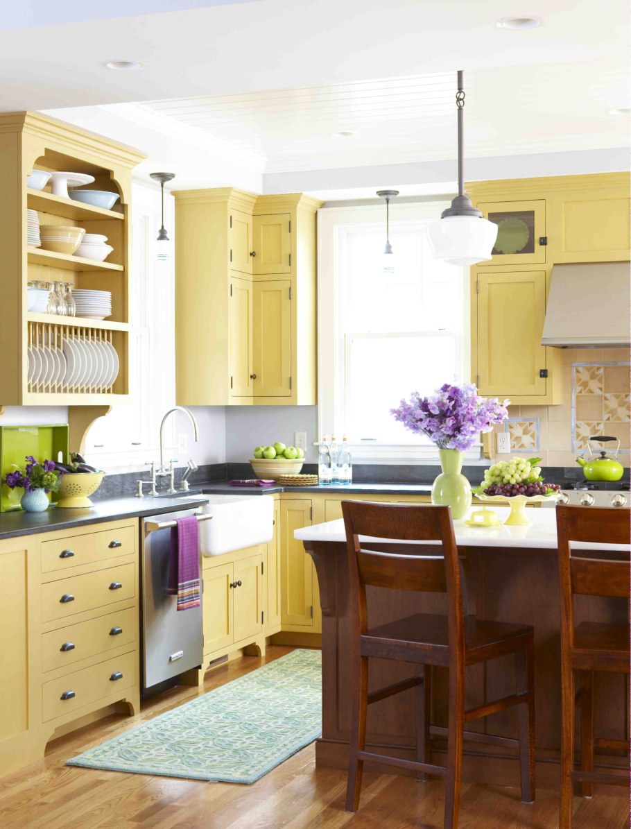 Кухни сочетание цветов верхних и нижних