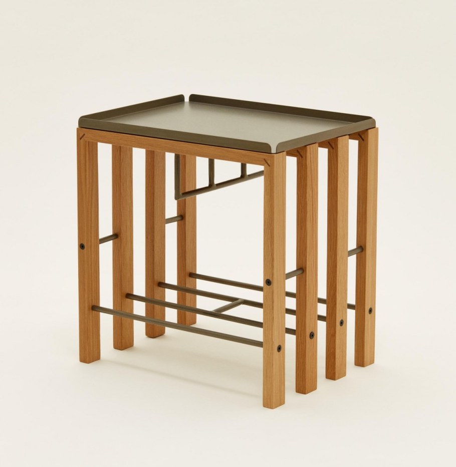 Журнальный столик из реек